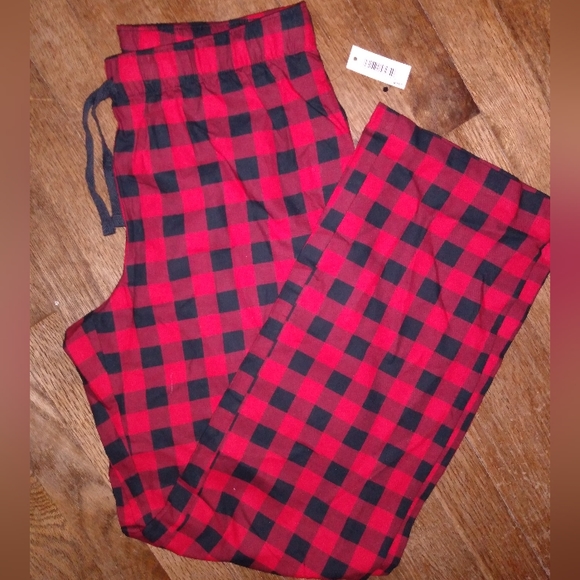 Amazon Essentials Other - NWT Red/Black Buffalo Check Pajama Pants